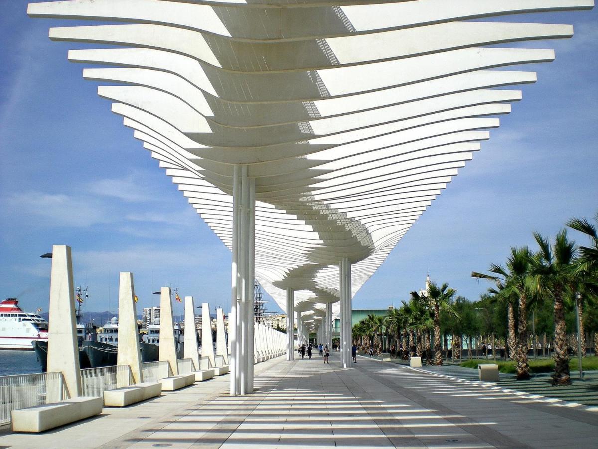 Del Parque Flats Estudio Lagunillas Málaga Buitenkant foto